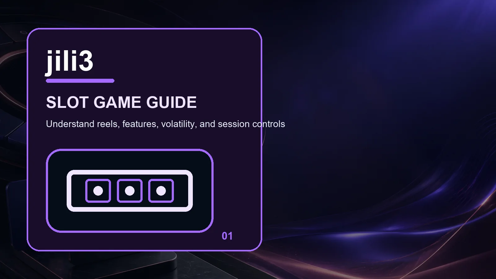 jili3 slots full-width visual guide 1